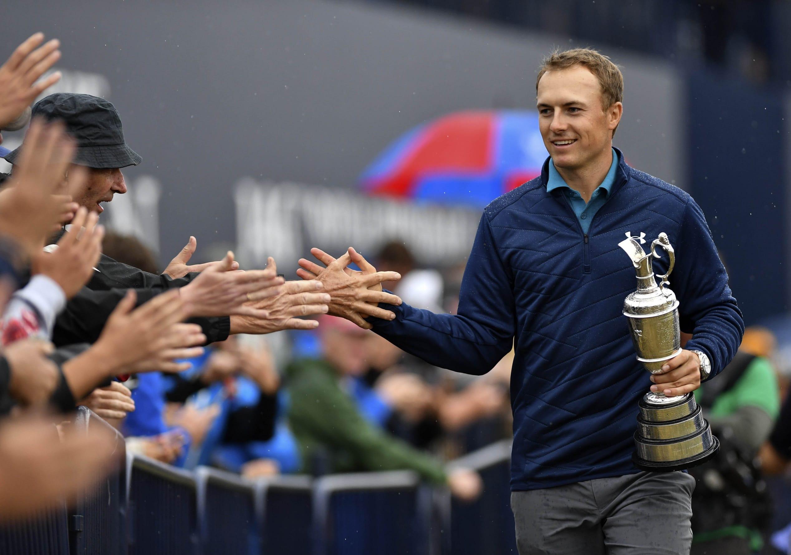 2017 British Open winner Jordan Spieth is one of the top golfers under 25