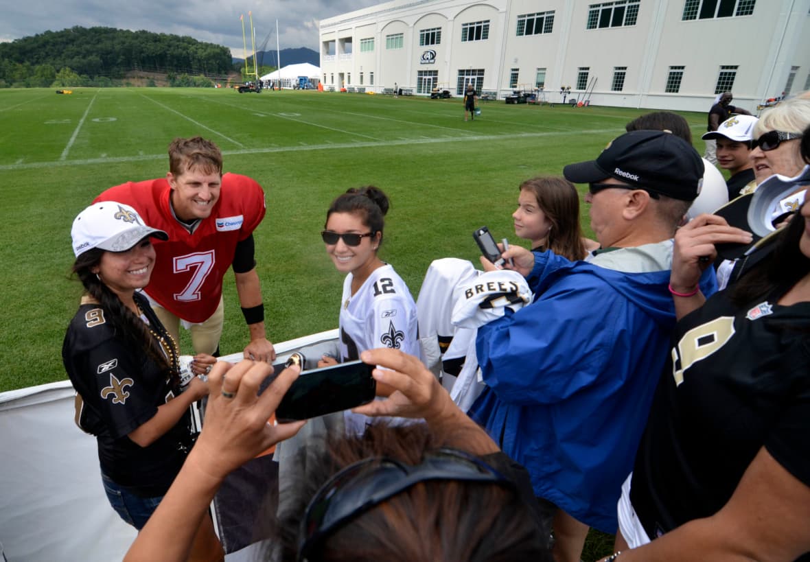 NFL: New Orleans Saints-Training Camp
