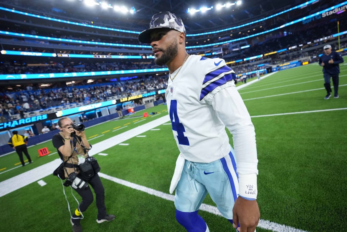 10 best dallas cowboys players of 2022: dak prescott