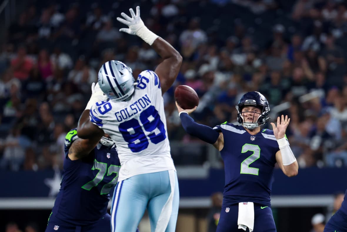 nfl preseason week 3: seattle seahawks, drew lock