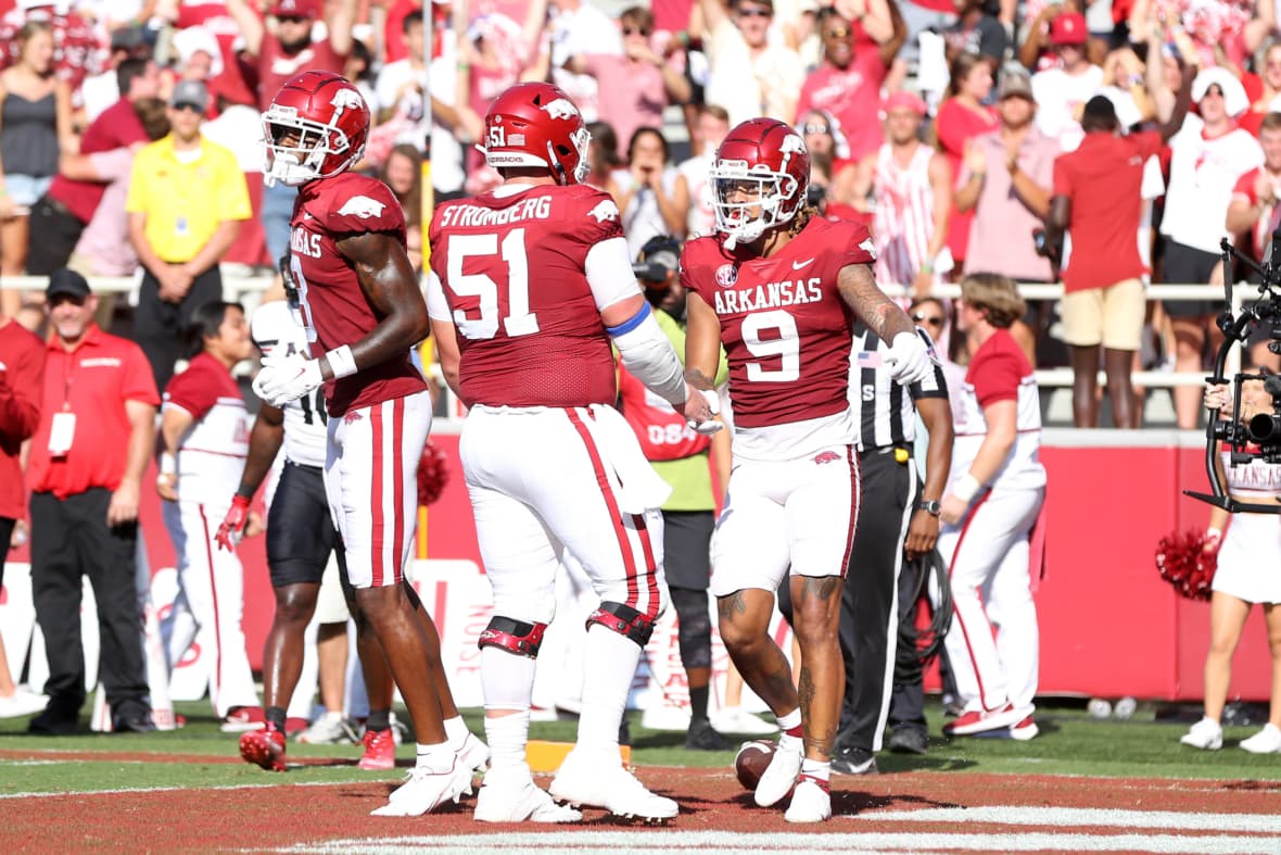 NCAA Football: Cincinnati at Arkansas
