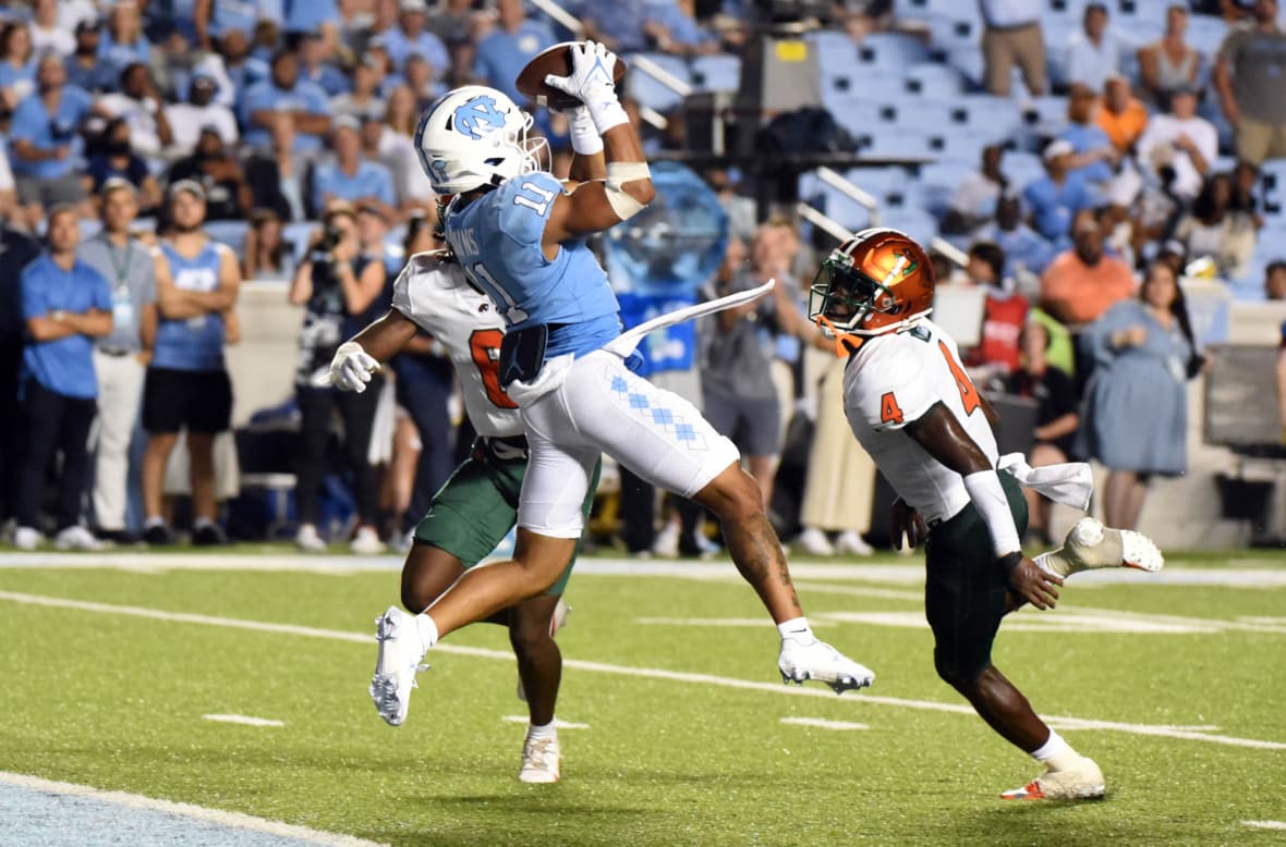 NCAA Football: Florida A&M at North Carolina