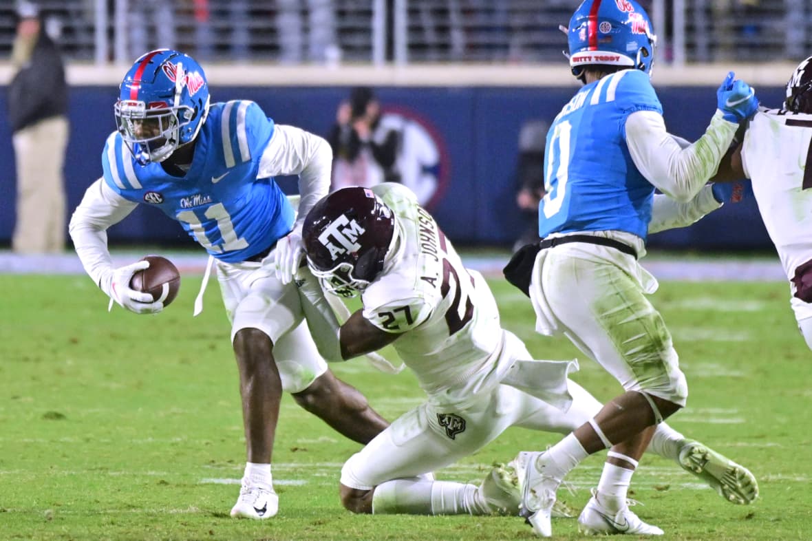 NCAA Football: Texas A&M at Mississippi