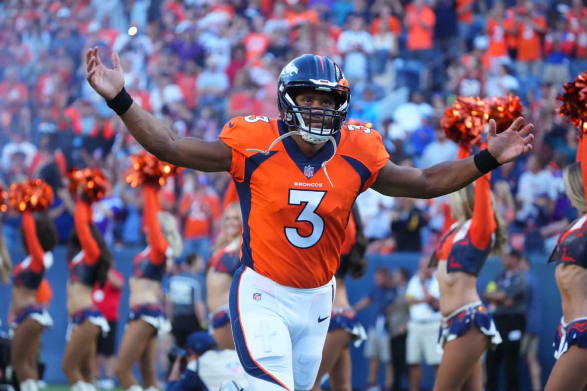 nfl week 1: russell wilson against the seattle seahawks