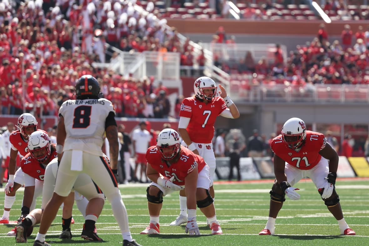 NCAA Football: Oregon State at Utah