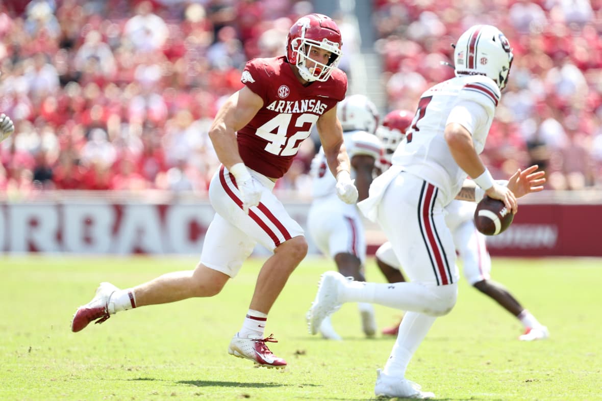 NCAA Football: South Carolina at Arkansas