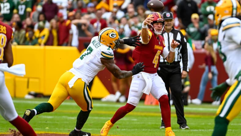 nfl rookies week 7: quay walker, green bay packers