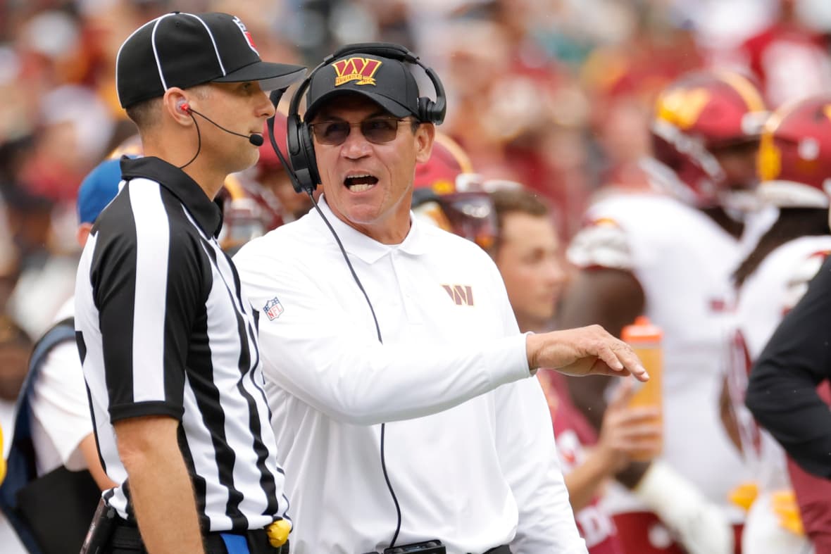washington commanders ron rivera