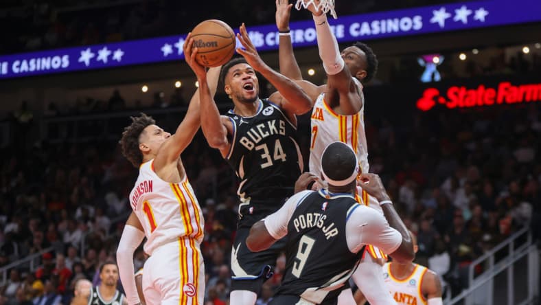 NBA: Milwaukee Bucks at Atlanta Hawks