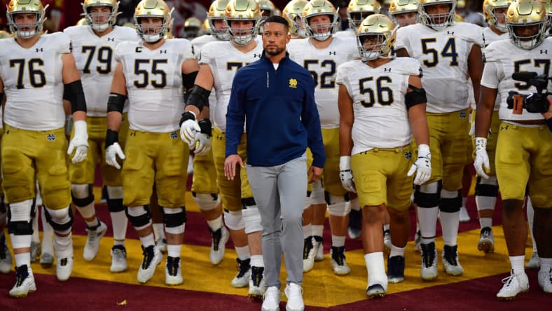 NCAA Football: Notre Dame at Southern California
