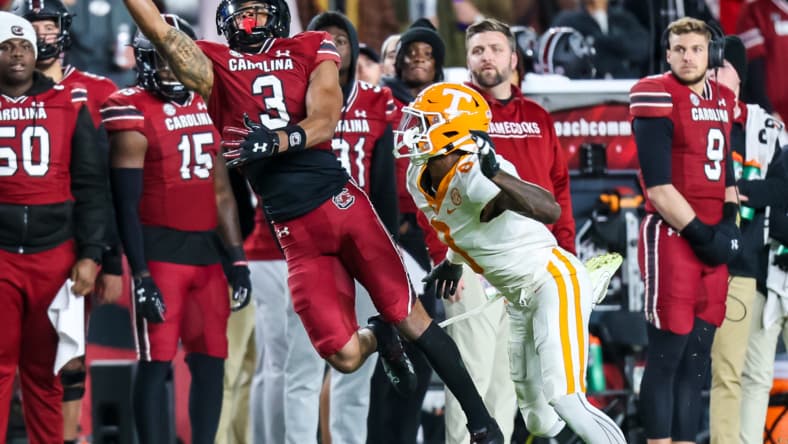 NCAA Football: Tennessee at South Carolina