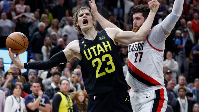 NBA: Portland Trail Blazers at Utah Jazz