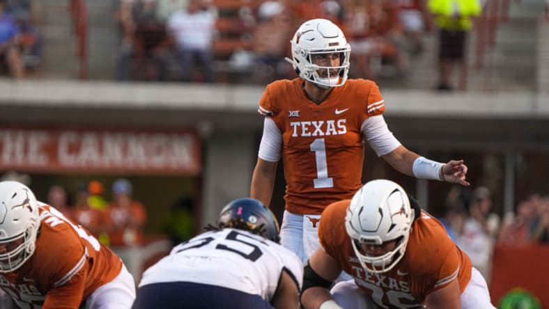 NCAA Football: West Virginia at Texas