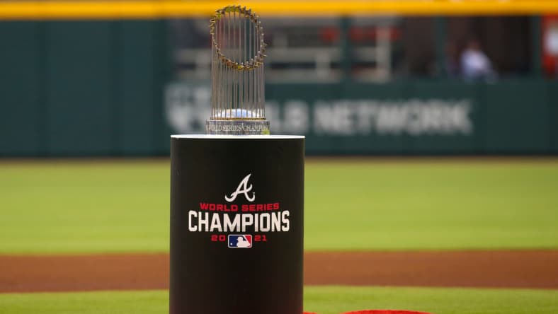 MLB: Cincinnati Reds at Atlanta Braves