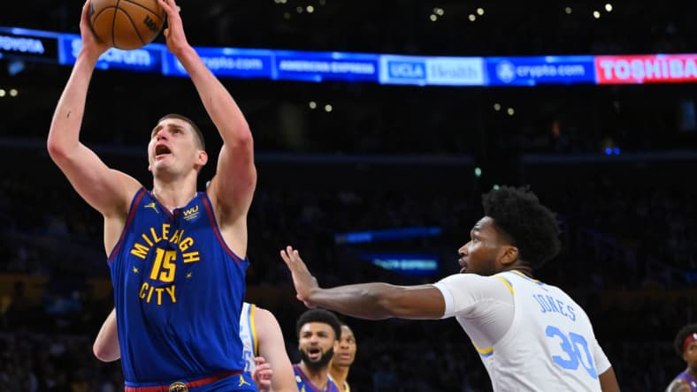 NBA: Denver Nuggets at Los Angeles Lakers