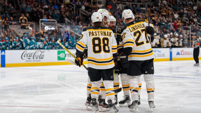NHL: Boston Bruins at San Jose Sharks