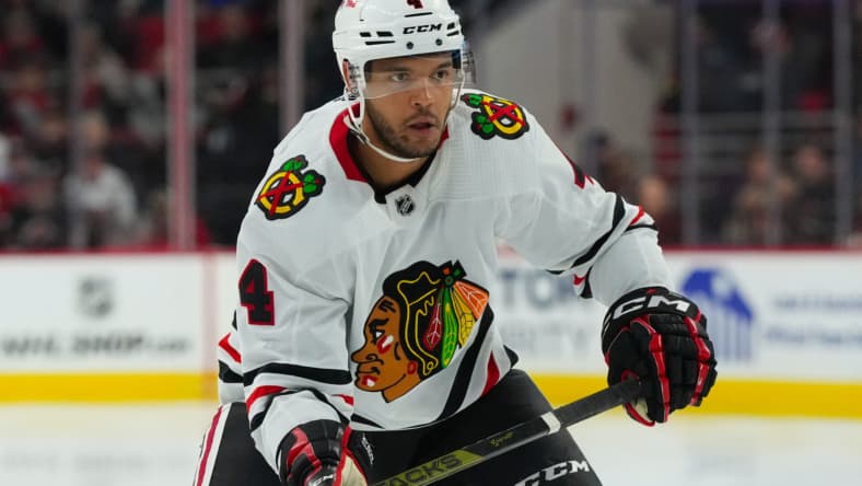 NHL: Chicago Blackhawks at Carolina Hurricanes