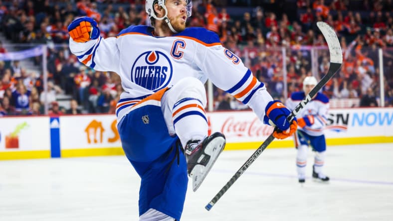 NHL: Edmonton Oilers at Calgary Flames