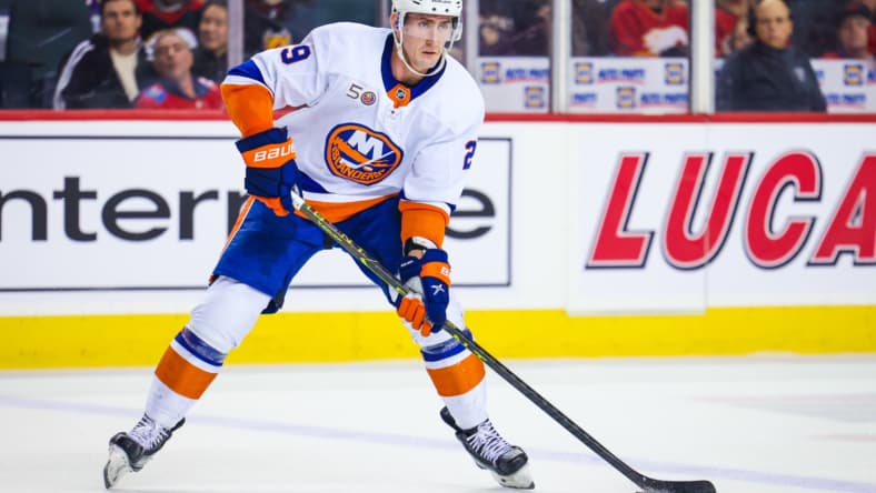 NHL: New York Islanders at Calgary Flames