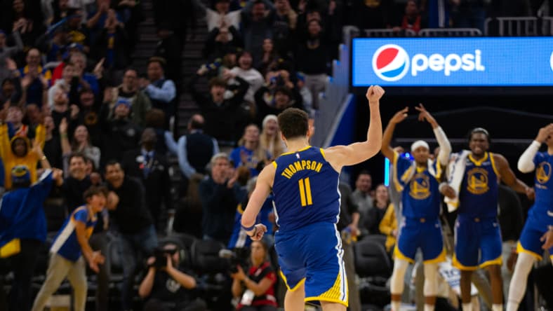 most points nba quarter: klay thompson
