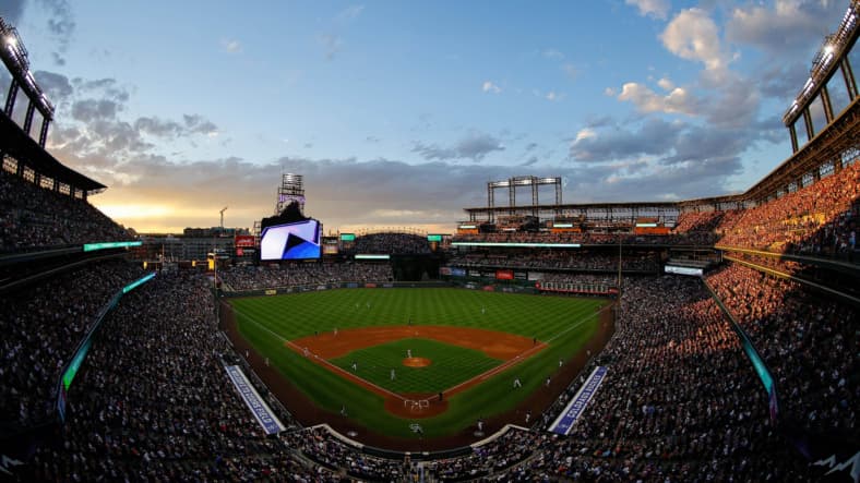 MLB: Arizona Diamondbacks at Colorado Rockies