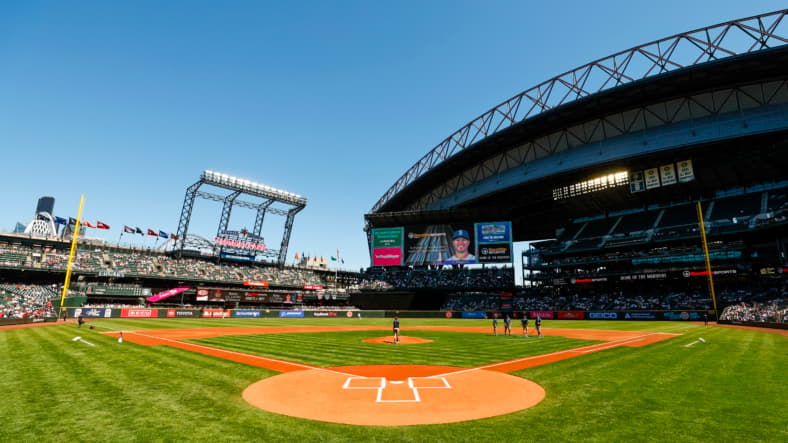 MLB: Game One-Los Angeles Angels at Seattle Mariners