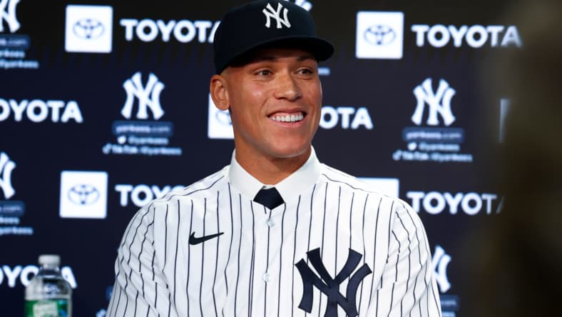MLB: New York Yankees-Aaron Judge press conference