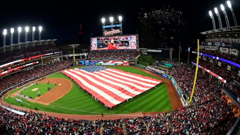 MLB: New York Yankees at Cleveland Guardians
