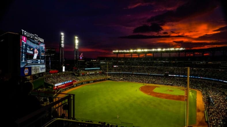 MLB: Washington Nationals at Atlanta Braves