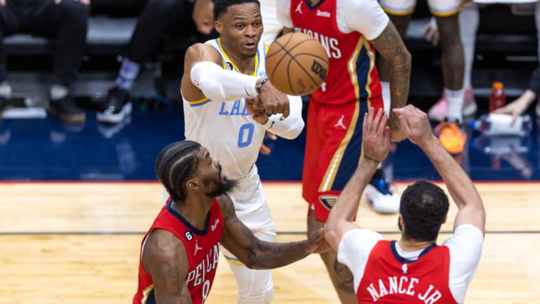 NBA: Los Angeles Lakers at New Orleans Pelicans