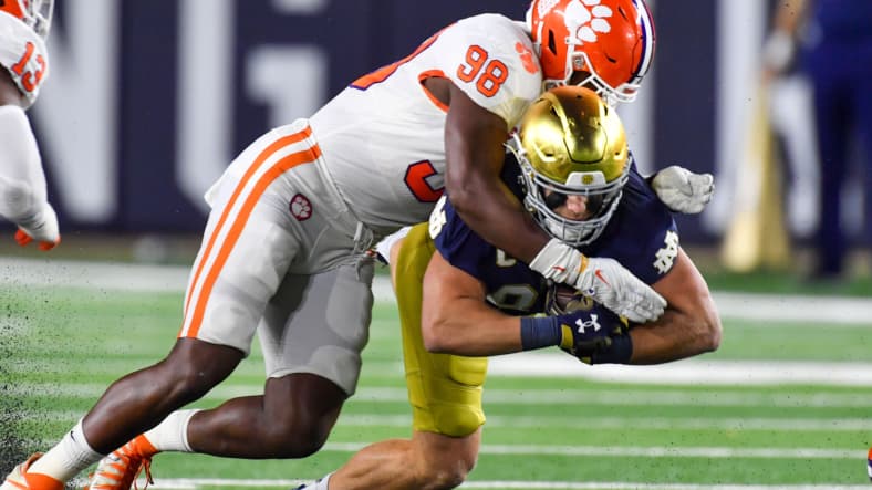 NCAA Football: Clemson at Notre Dame