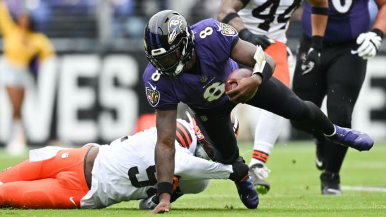 NFL: Cleveland Browns at Baltimore Ravens