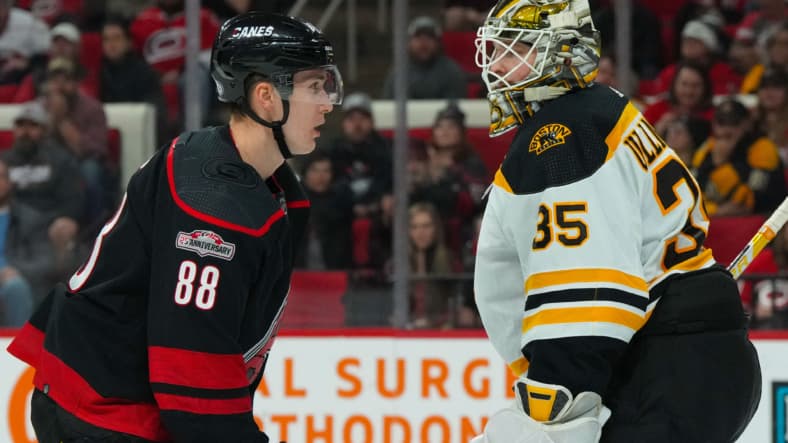 NHL: Boston Bruins at Carolina Hurricanes