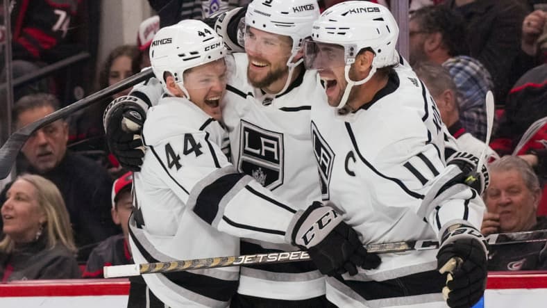 NHL: Los Angeles Kings at Carolina Hurricanes