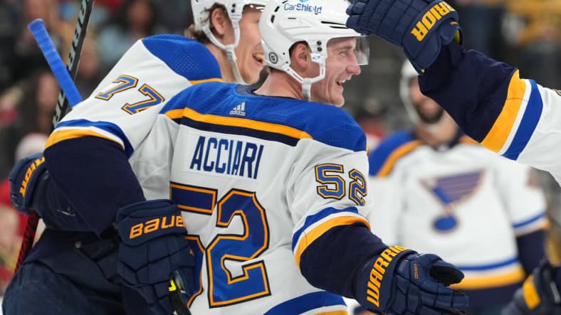 NHL: St. Louis Blues at Vegas Golden Knights