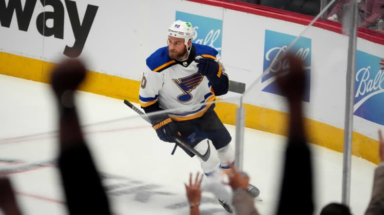 NHL: Stanley Cup Playoffs-St. Louis Blues at Colorado Avalanche