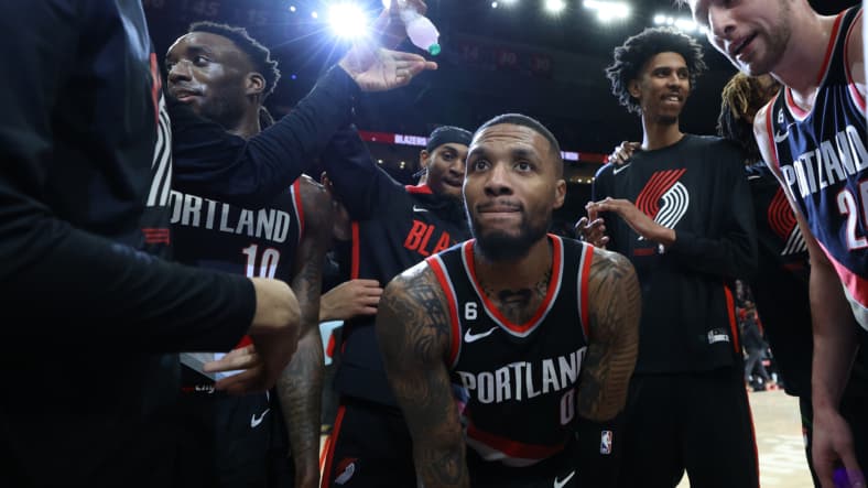 highest scoring nba games: damian lillard, portland trail blazers