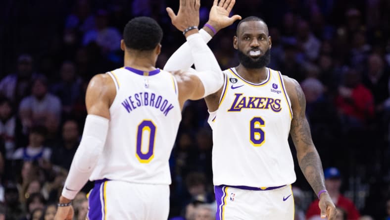 russell westbrook, d'angelo russell blockbuster trade