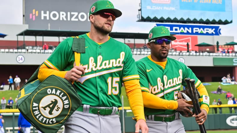 MLB: Spring Training-Oakland Athletics at Chicago Cubs