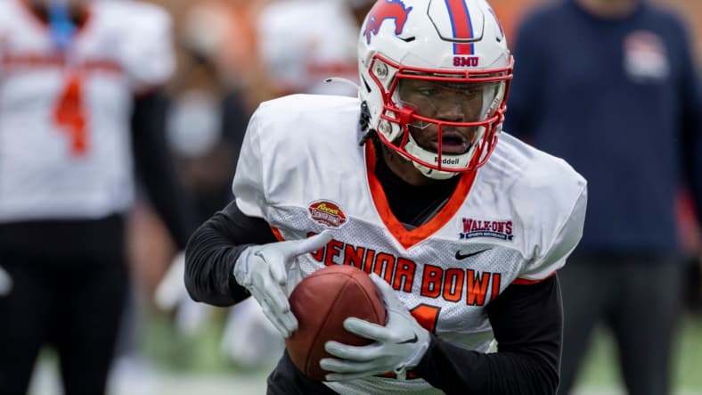 NCAA Football: Senior Bowl Practice