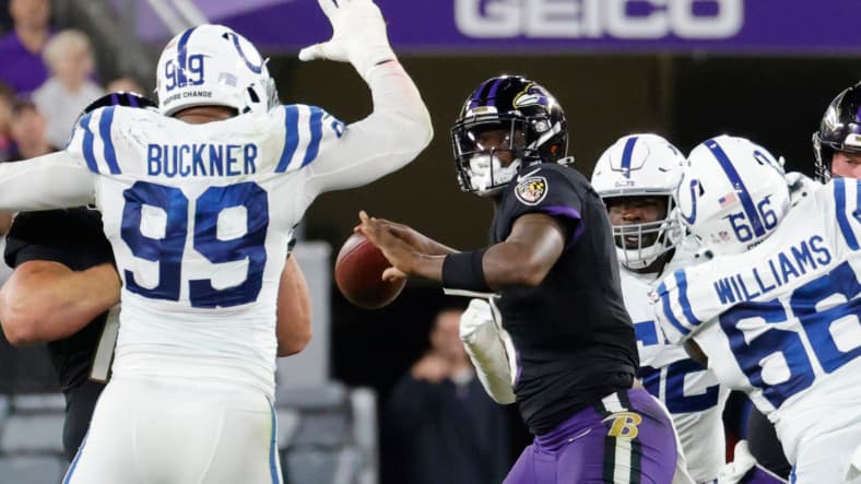 NFL: Indianapolis Colts at Baltimore Ravens