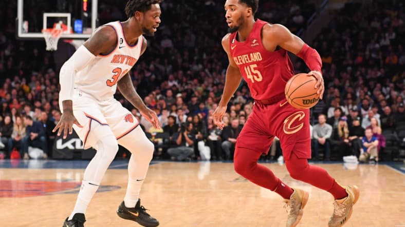 cleveland cavaliers at new york knicks