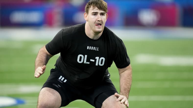 los angeles rams draft targets: nick broeker