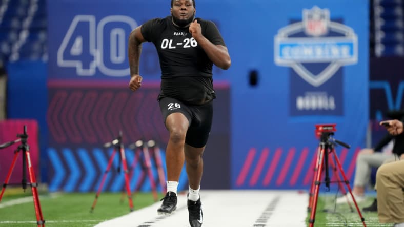 washington commanders mock draft, commanders draft: dawand jones