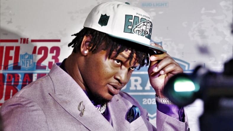 2023 nfl draft; jalen carter, philadelphia eagles