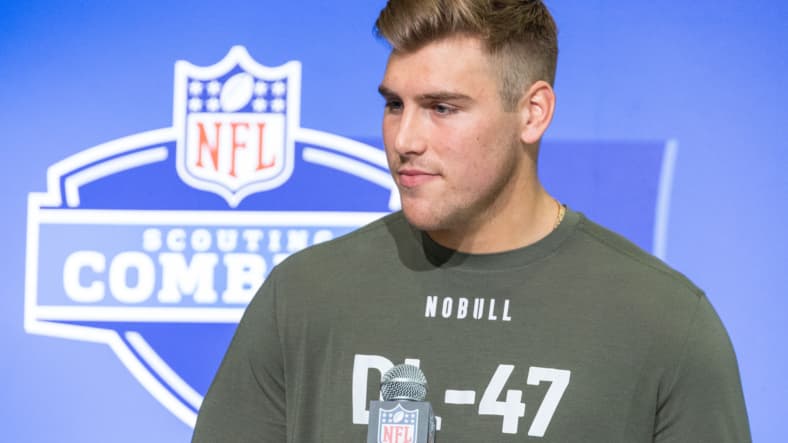 2023 nfl mock draft:  lukas van ness, new england patriots