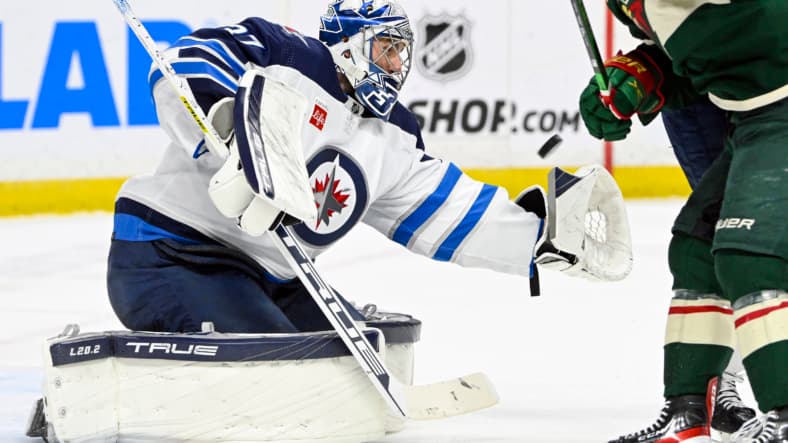 2023 stanley cup playoffs:  connor hellebuyck