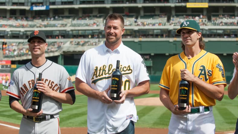 MLB: San Francisco Giants at Oakland Athletics
