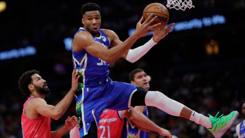 NBA: Milwaukee Bucks at Washington Wizards