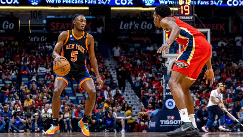 NBA: New York Knicks at New Orleans Pelicans